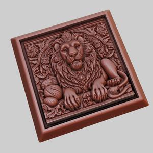 lion Animal 3D Model for CNC Router Laser & 3D Printer