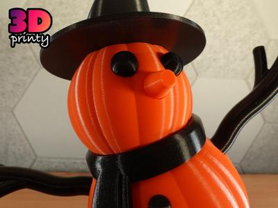Giant Snowman - Pumpkin Edition