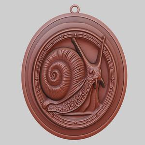 Snail Animal Pendant Snail Animal Necklace for CNC Router Laser & 3D Printer