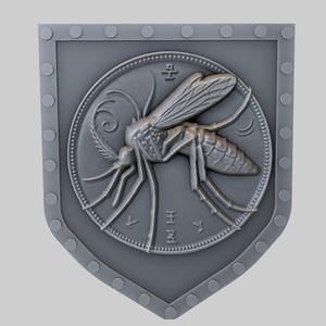 Mosquito Animal Wall Mosquito Animal Bust for CNC Router Laser & 3D Printer