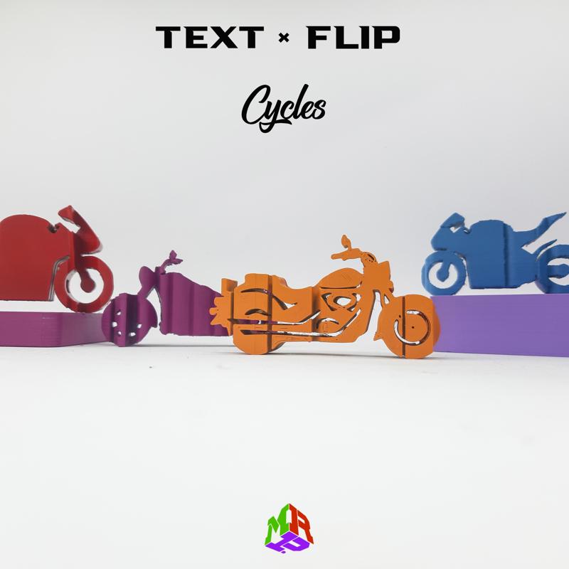 Text Flip - Rider