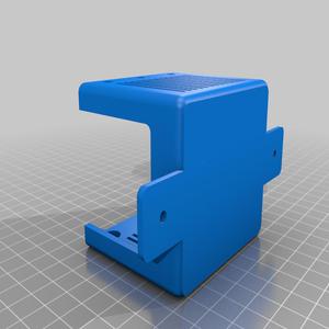 REMIXED Mosfet Enlosure by DracenKnights mount for 2020 extrusion