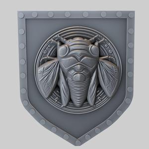 Cicada Animal Wall Cicada Animal Bust for CNC Router Laser & 3D Printer
