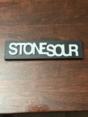 Stonesour Band Sign
