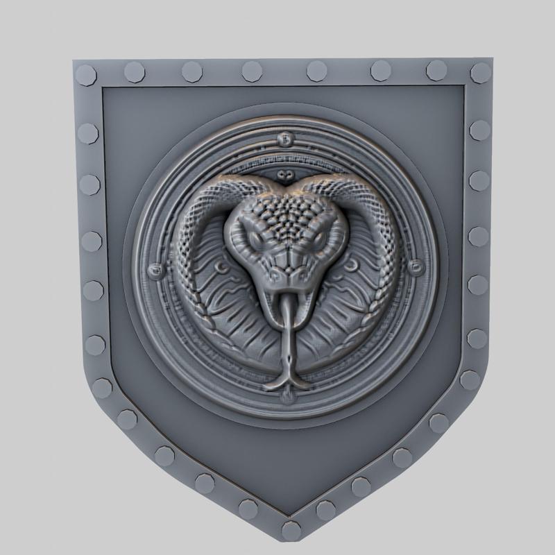 Snake Animal Wall Snake Animal Bust for CNC Router Laser & 3D Printer