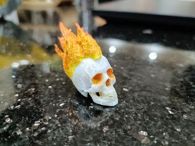 Ghost Rider Head 1:12 Scale