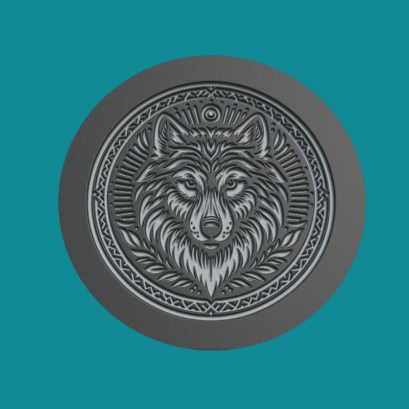 Wolf Print Model