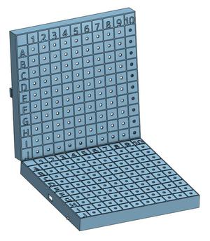 Battleship Game Board & Box