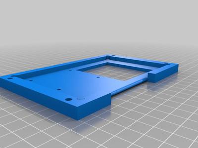 Adafruit 5" TFT Display Holder with RA8875 Shield Mount