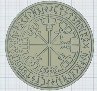Viking Symbols Coaster 01