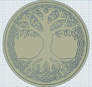 Viking Symbol Coaster 25