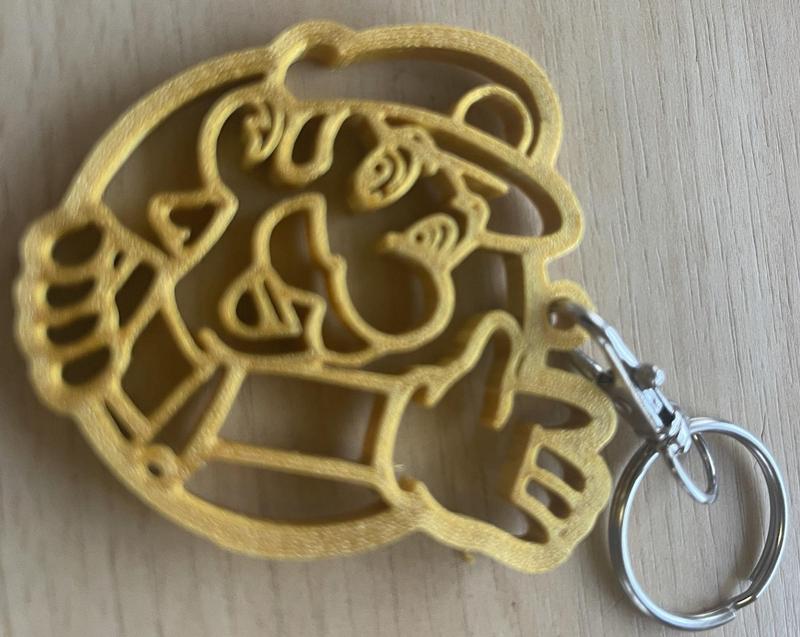 Mario Party keyring