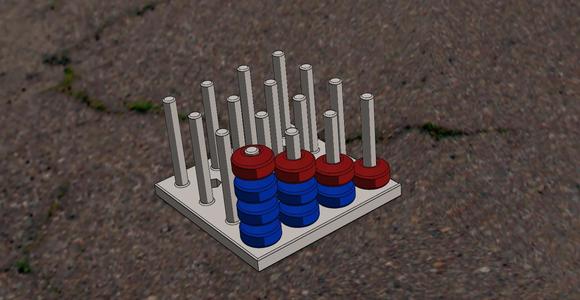 Spatial Tic-tac-toe (4x4)