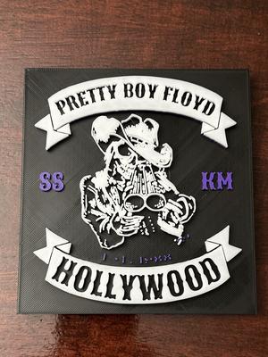 pretty boy floyd wall sign