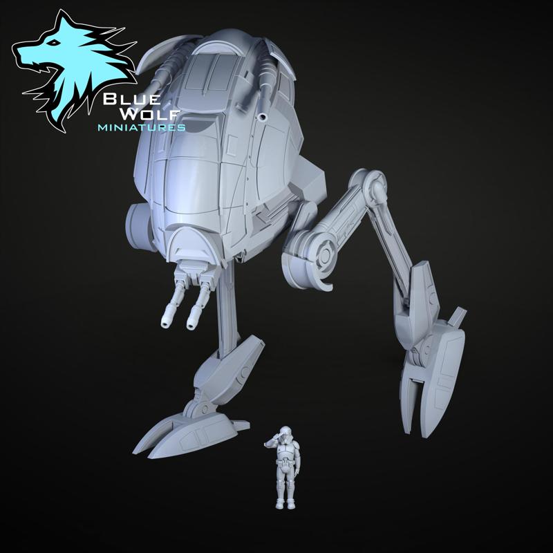 Driven Heavy Biped