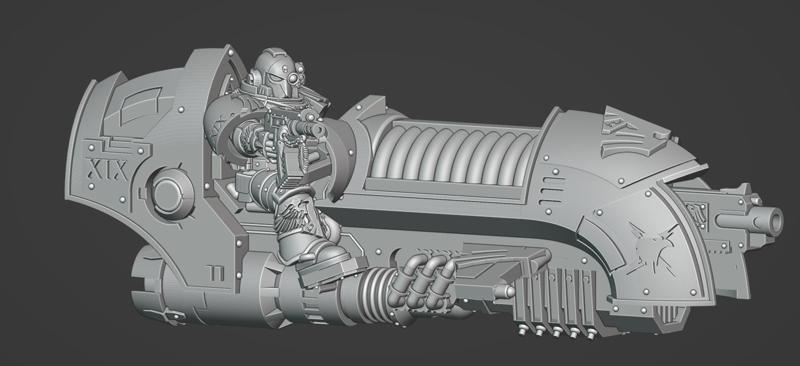 Soukhounou, the Commander of the Hawks on Jetbike