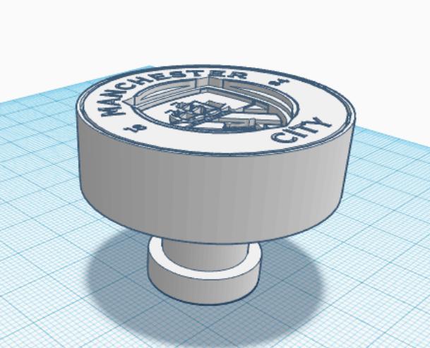 Manchester City Drawer Knob