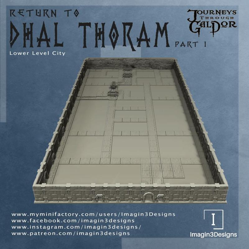 Dwarven Stronghold - Lower Level City