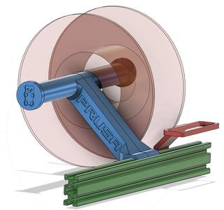Prusa Bear Spool Holder and Filament Guide Set