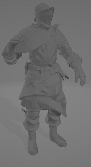 Alva Knight With Zweihander - Dark Souls II