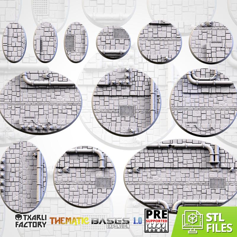 Dungeon Bases (Round) Expansion