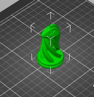 Knight chess piece
