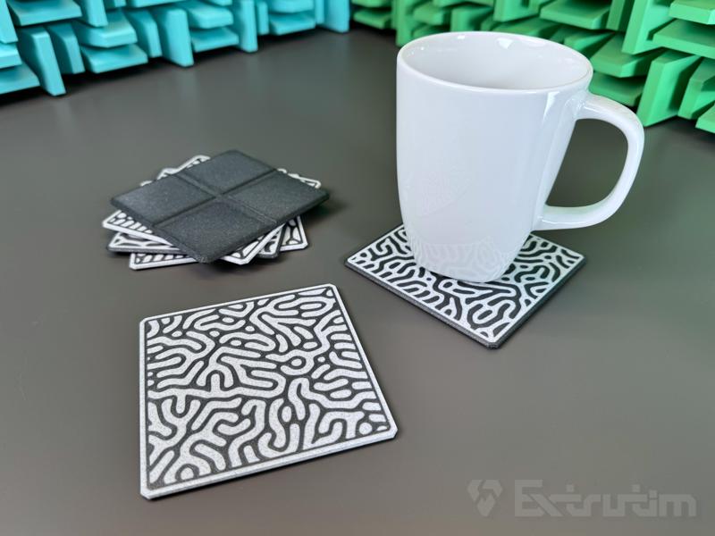 Coaster Multicolor Pelagic Maze Remix