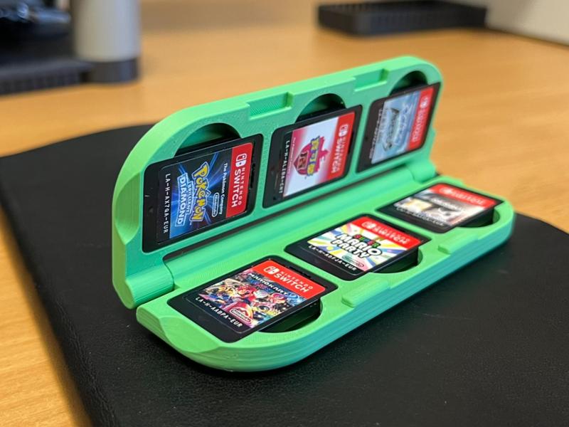 V4 Fully Print In Place Switch 2 Game Holder