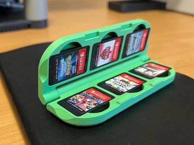 V4 Fully Print In Place Switch 2 Game Holder
