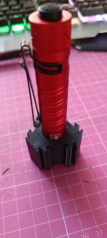 Hexagon Stand für Olight i5R/T Eos