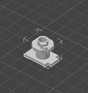 Makita Arbeitsleuchte DML801 DML 801 LED Spare Part rotating piece