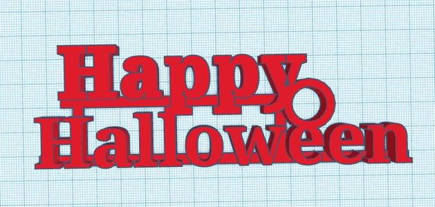 Halloween Keychain (Tinkercad)