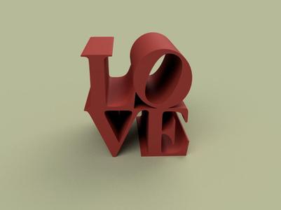 Love sign for desk: Quick, Small & Easy To Print