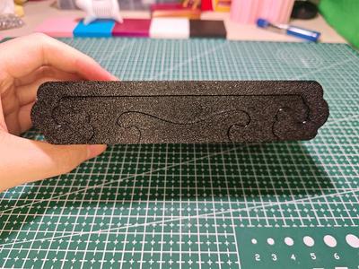 Three-layer display stand base