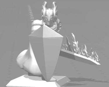 Paladin with Dawnbringer