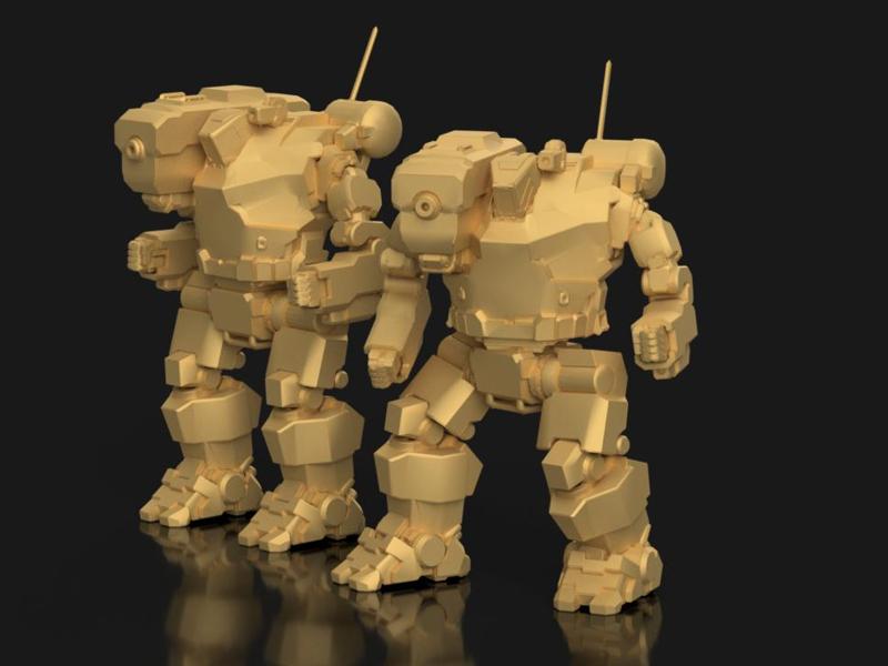 Hunchback HBK-4G for Battletech
