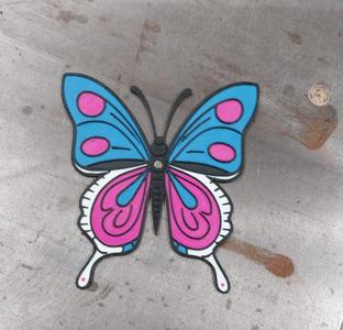 Fridge butterfly