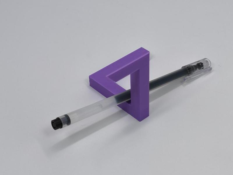 Penrose Triangular Optical Illusion Ornament