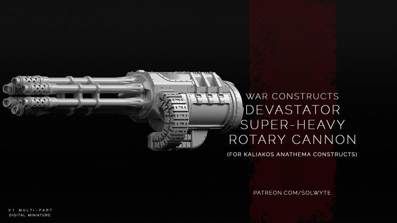 Kaliakos Anathema Construct (Devastator Rotary Cannon)