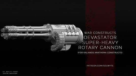 Kaliakos Anathema Construct (Devastator Rotary Cannon)