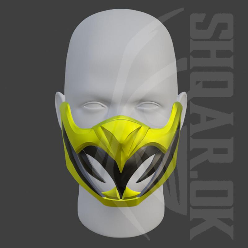 Scorpion mask from MK1 -  New Grandmaster