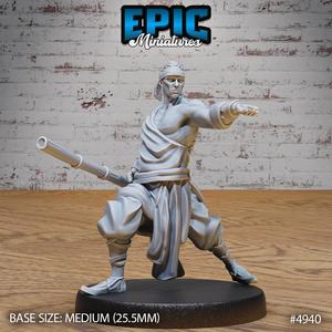 Martial Arts Monk Provoke ‧ DnD Miniature ‧ Tabletop Miniatures ‧ Gaming Monster ‧ 3D Model ‧ RPG ‧ DnDminis ‧ STL FILE