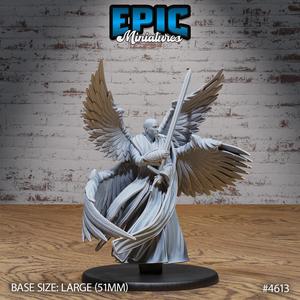 Planetar Angel ‧ DnD Miniature ‧ Tabletop Miniatures ‧ Gaming Monster ‧ 3D Model ‧ RPG ‧ DnDminis ‧ STL FILE