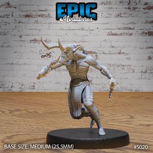 Lower Devil Warrior Knife ‧ DnD Miniature ‧ Tabletop Miniatures ‧ Gaming Monster ‧ 3D Model ‧ RPG ‧ DnDminis ‧ STL FILE