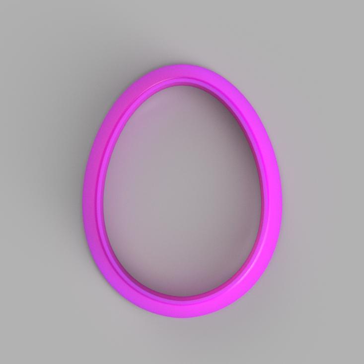 Easter Egg Cookie Cutter