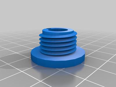 Outdoor Power Stake wood mounting adapter screw