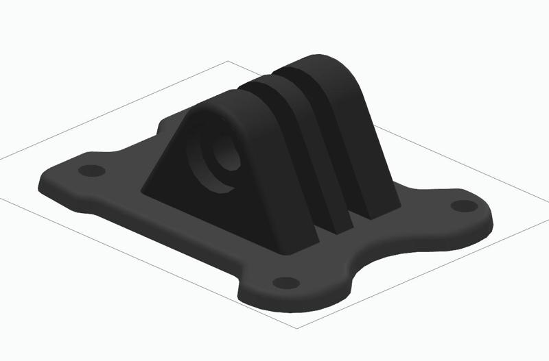 GEPRC MARK4 HD Gopro Universal Mount