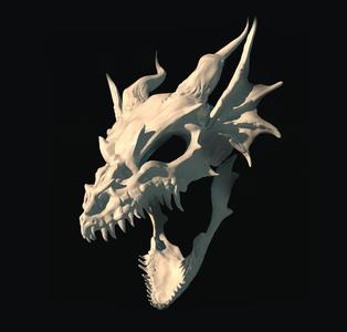 Dragon Skull Mask 