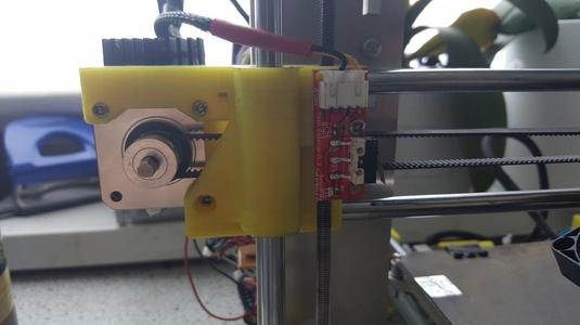 Prusa i3 X-End Motor Mount with Standard Mechanical Endstopp Mount