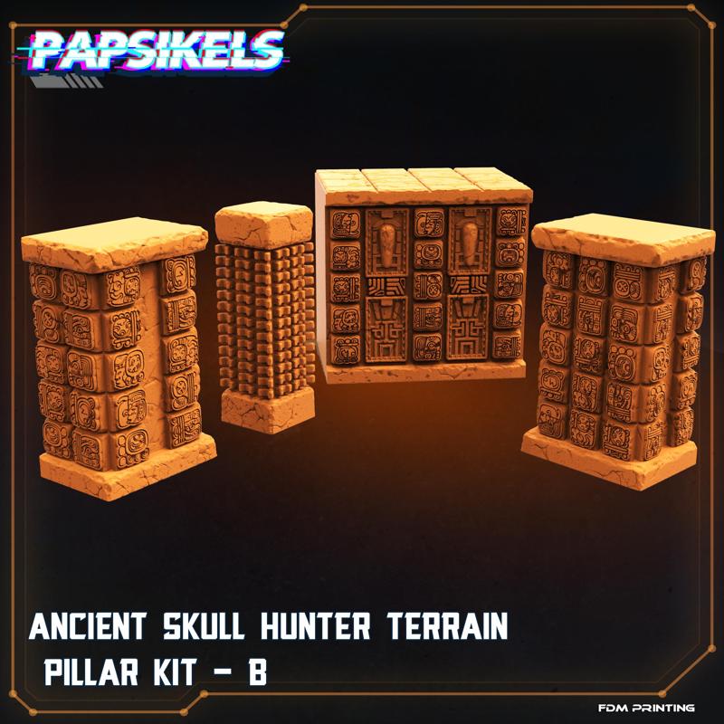 ANCIENT SKULL HUNTER PILLAR KIT B